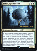 Sarulf, Realm Eater (PRE-228S) - Kaldheim Promos Foil