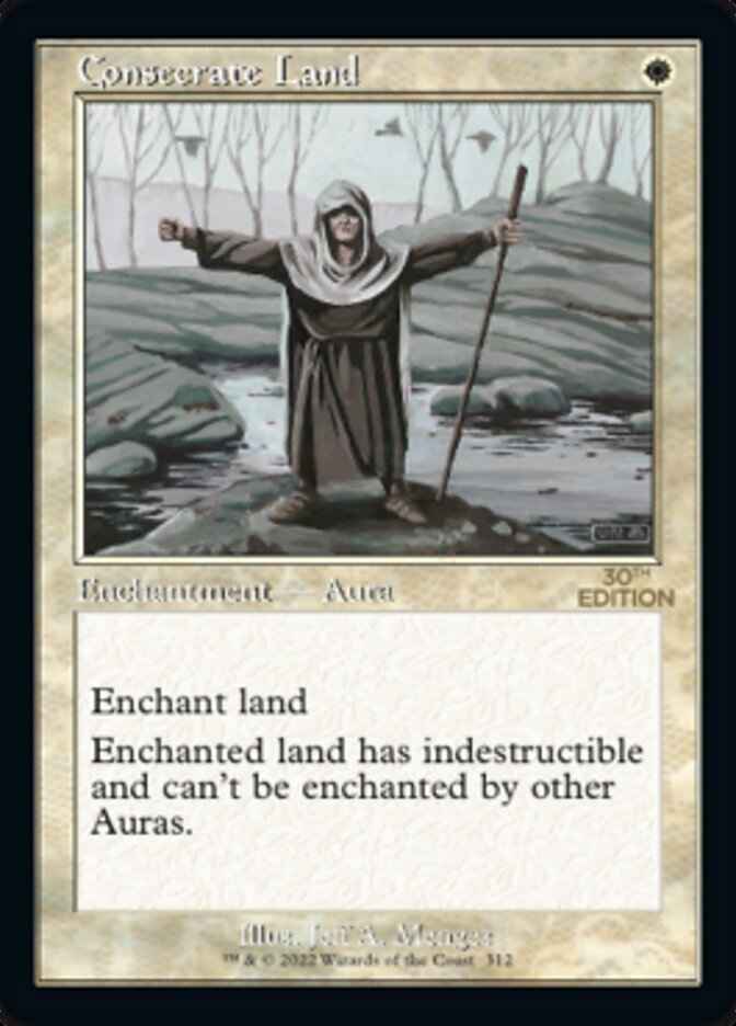 Consecrate Land (Retro Frame) (30A-312) - 30th Anniversary Edition