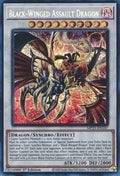 Black-Winged Assault Dragon [MP23-EN187] Prismatic Secret Rare