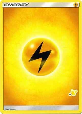 Lightning Energy (Pikachu Stamp #22) [Battle Academy 2020]