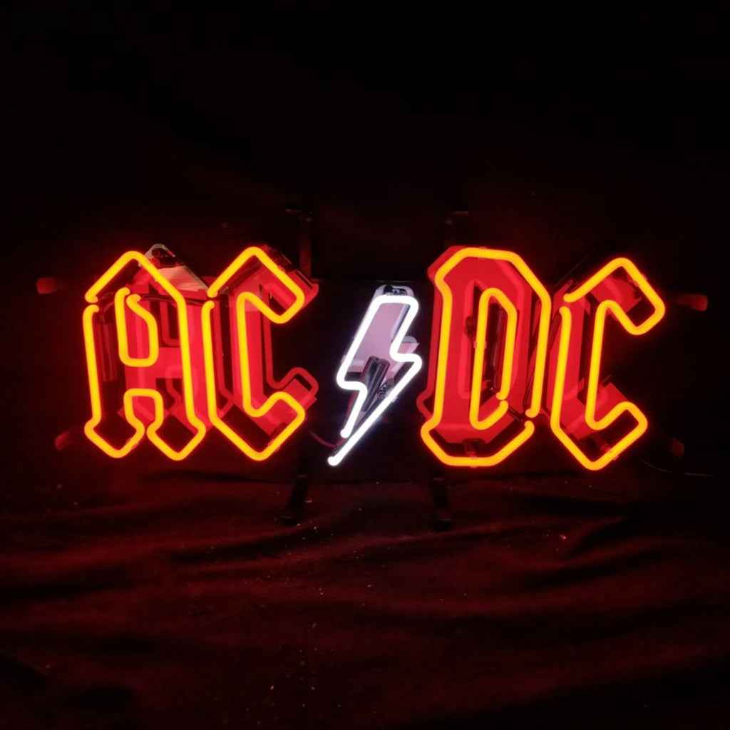 AC DC Power Neon Signs