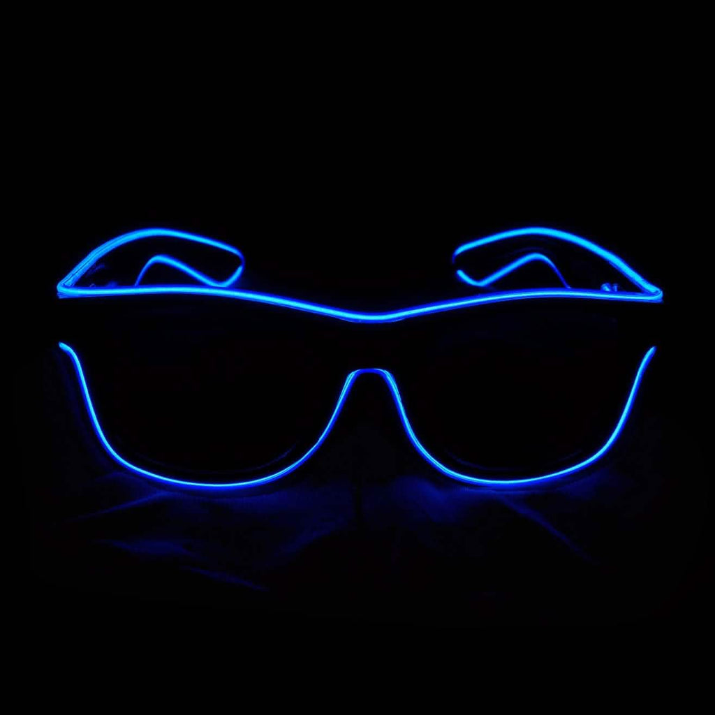 Aquat Light up EL Wire Neon Rave Glasses