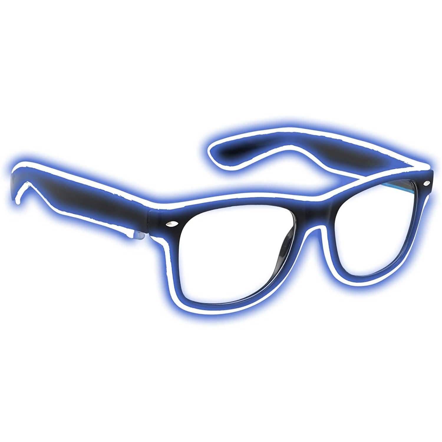 Aquat Light up EL Wire Neon Rave Glasses