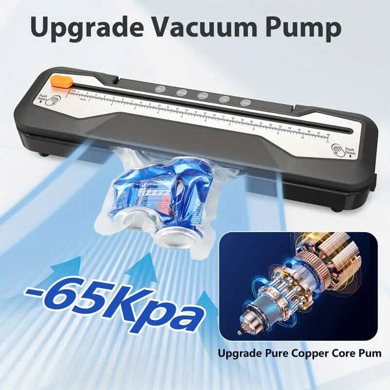 Automatic Food Vacuum Sealer Bag Bundle Machine