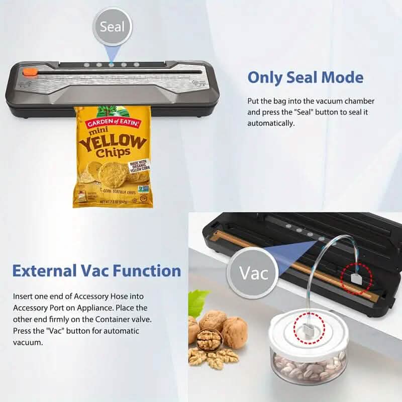 Automatic Food Vacuum Sealer Bag Bundle Machine