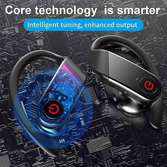 B10 TWS Earhook Sports Fitness Workout Headphones