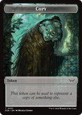 Copy Token (DSK-001) - Duskmourn: House of Horror Tokens