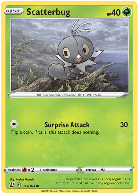 Scatterbug (011/163) [Sword & Shield: Battle Styles]