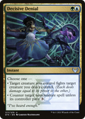 Decisive Denial (STX-177) - Strixhaven: School of Mages