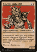 Gut, True Soul Zealot (CLB-399) - Commander Legends: Battle for Baldur's Gate: (Showcase)
