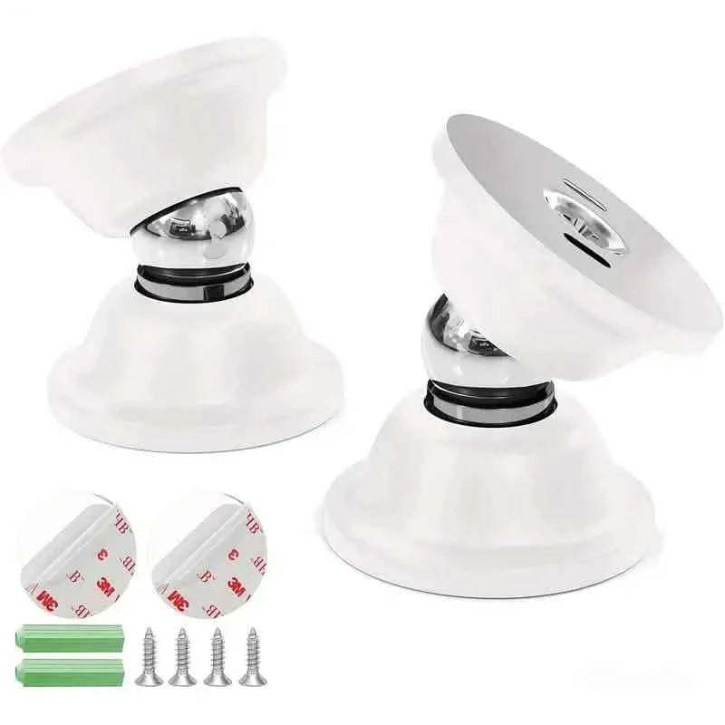 2-Pack: Heavy-Duty Magnetic Door Stopper