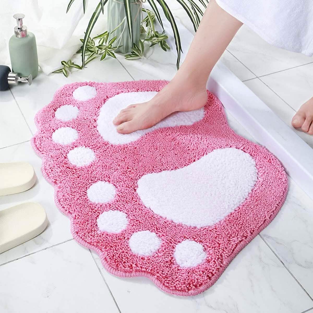 Bathroom Rugs Mats Water Absorbent Non-Slip Mat Used