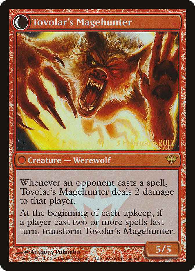 Mondronen Shaman // Tovolar's Magehunter (LARP-98★) - Dark Ascension Promos: (Double Faced Transform) Foil