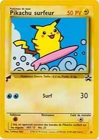 Pikachu (28) (Surfing) [Pikachu World Collection Promos]