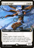 Legion Angel (ZNR-318) - Zendikar Rising: (Extended Art)