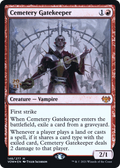 Cemetery Gatekeeper (PRE-148S) - Innistrad: Crimson Vow Promos Foil