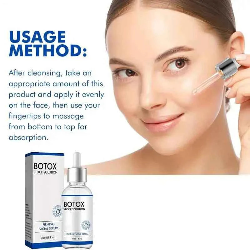 Botox Original Liquid Facial Essence, Skin Collagen, Moisturizing And Plump Skin, 30ml/1.01 Fl Oz