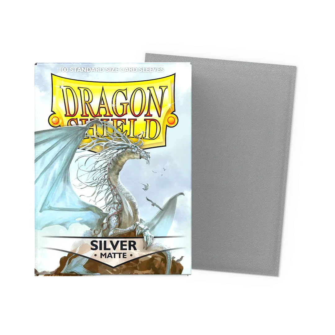 Silver - Matte Sleeves - Standard Size