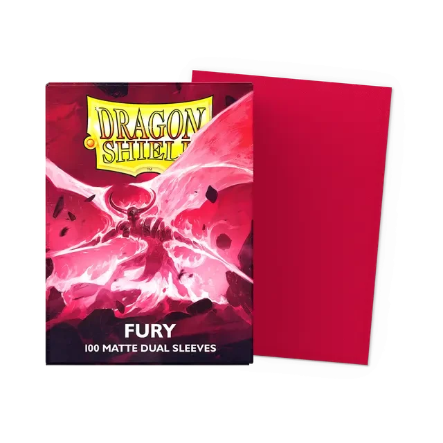 Dragon Shield Matte Dual Sleeves - Fury (100-Pack)