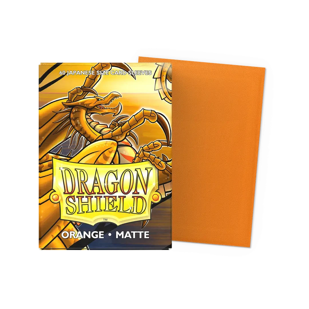 Orange - Matte Sleeves - Japanese Size