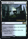Temple of Malady (PRE-253S) - Core Set 2021 Promos Foil