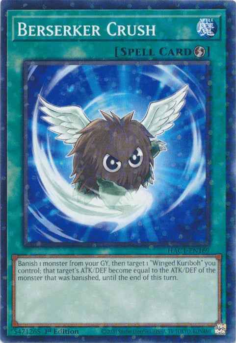 Berserker Crush (Duel Terminal) [HAC1-EN169] Common