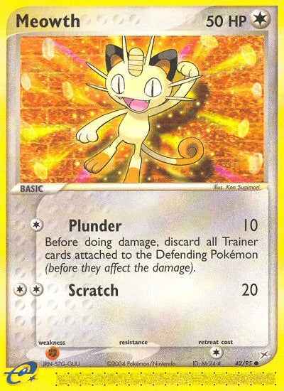 Meowth (42/95) [EX: Team Magma vs Team Aqua]