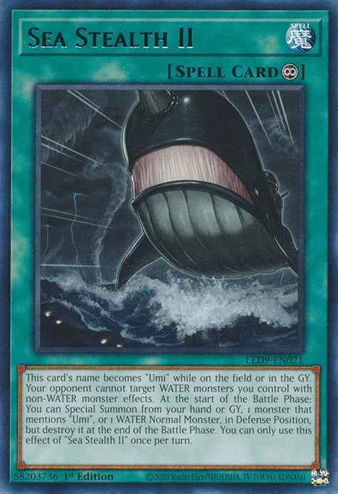 Sea Stealth II [LED9-EN021] Rare