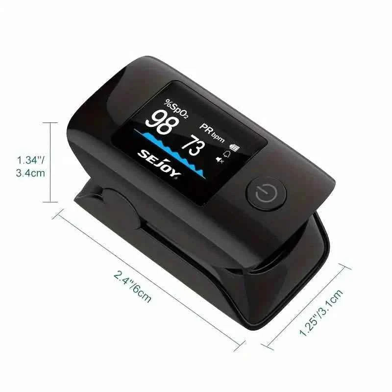 Oximeter Heart Rate Monitor & Hypertension Detector