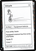Unicycle (CMB1-110) - Mystery Booster Playtest Cards 2019