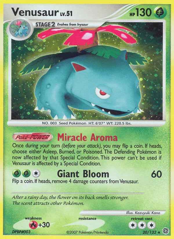 Venusaur (20/132) [Diamond & Pearl: Secret Wonders]