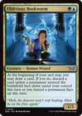 Oblivious Bookworm (DSK-225) - Duskmourn: House of Horror Foil
