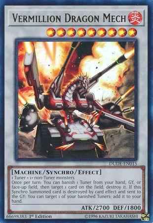 Vermillion Dragon Mech [DUDE-EN015] Ultra Rare