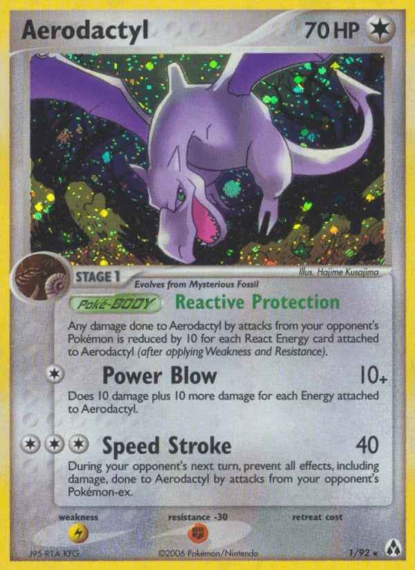 Aerodactyl (1/92) [EX: Legend Maker]