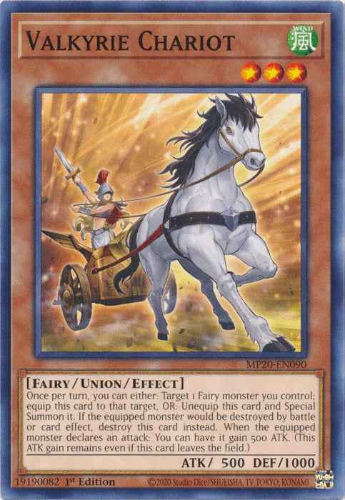 Valkyrie Chariot [MP20-EN090] Common