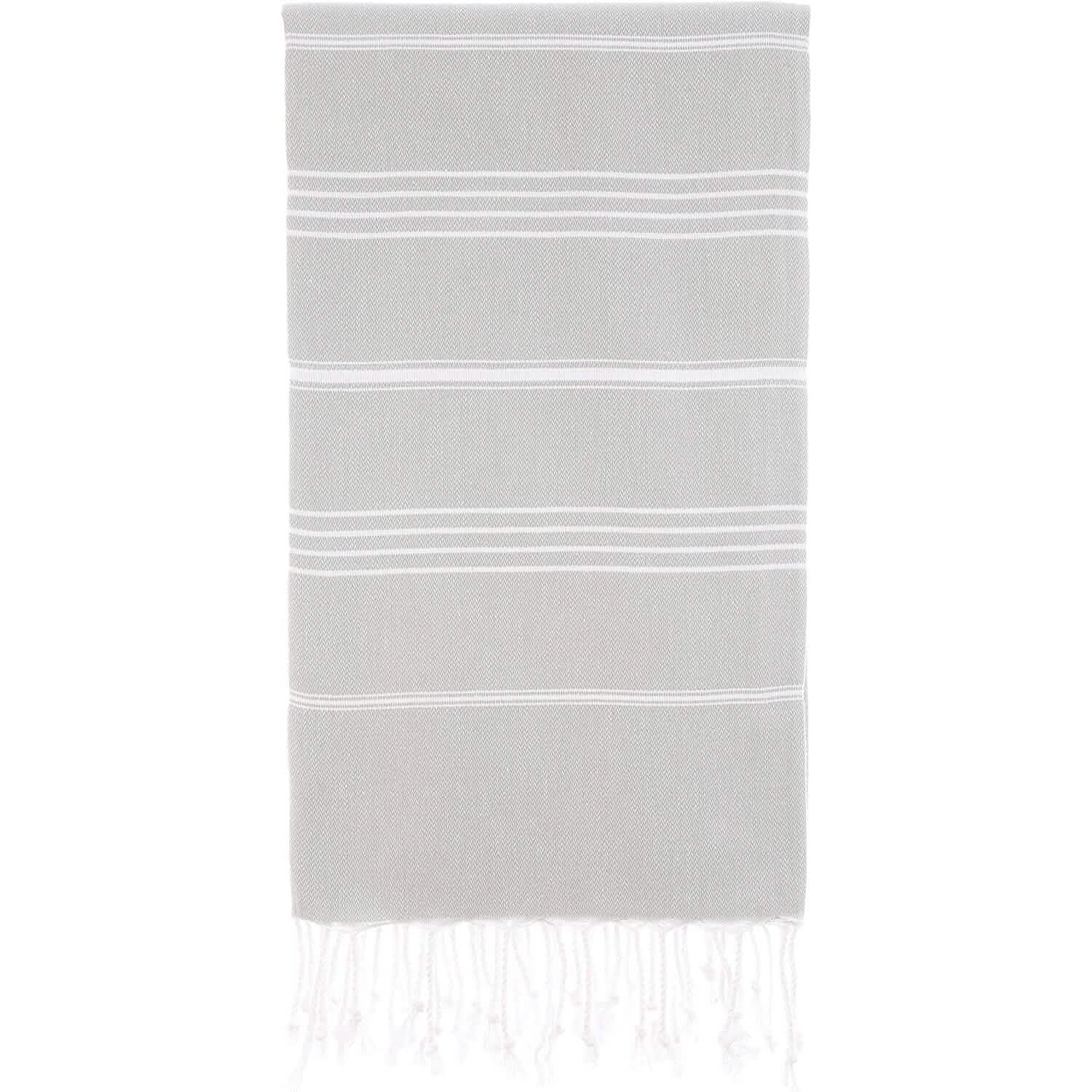 Cacala Pure Series Lightweight 100% Turkish Cotton Super Soft Peshtemal Luxury Bath Towel
