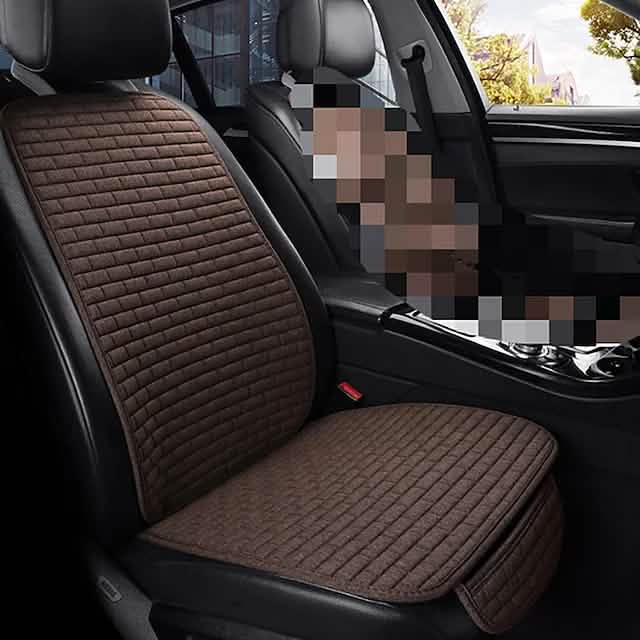 Car Seat Cover Kit Front Flax Seat
