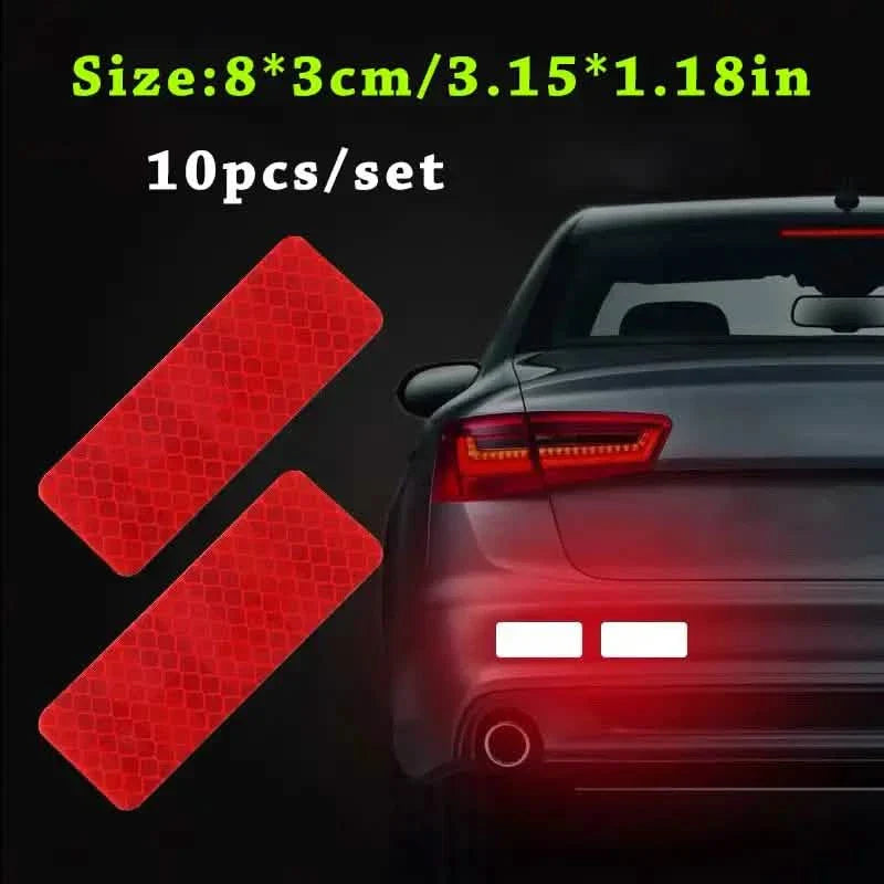 Car Truck Bumper Safety Reflective Warning Strip Stickers