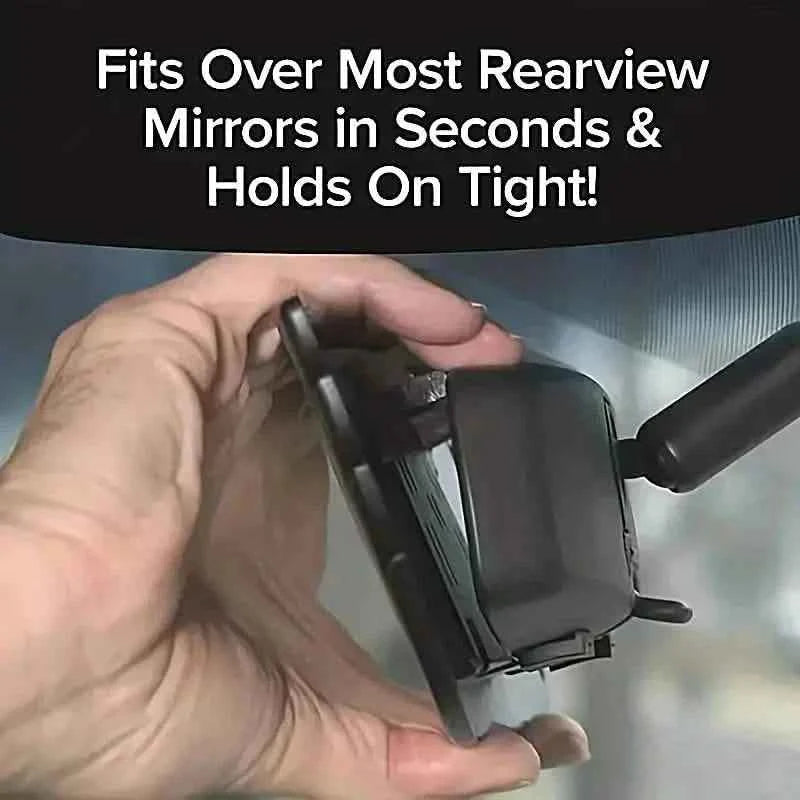 Car Wide Angle Rearview Mirror Curved Interior Large Field Of View Inside Mirror