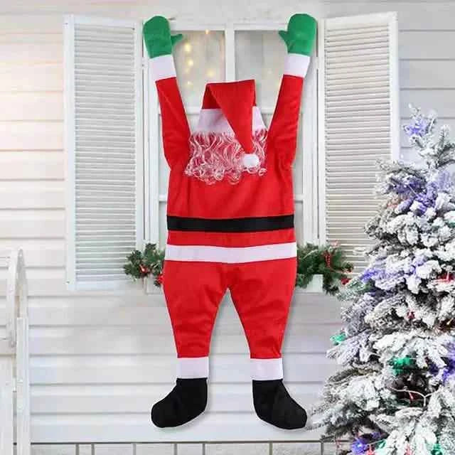 Christmas Climbing Hanging Santa Claus Decor