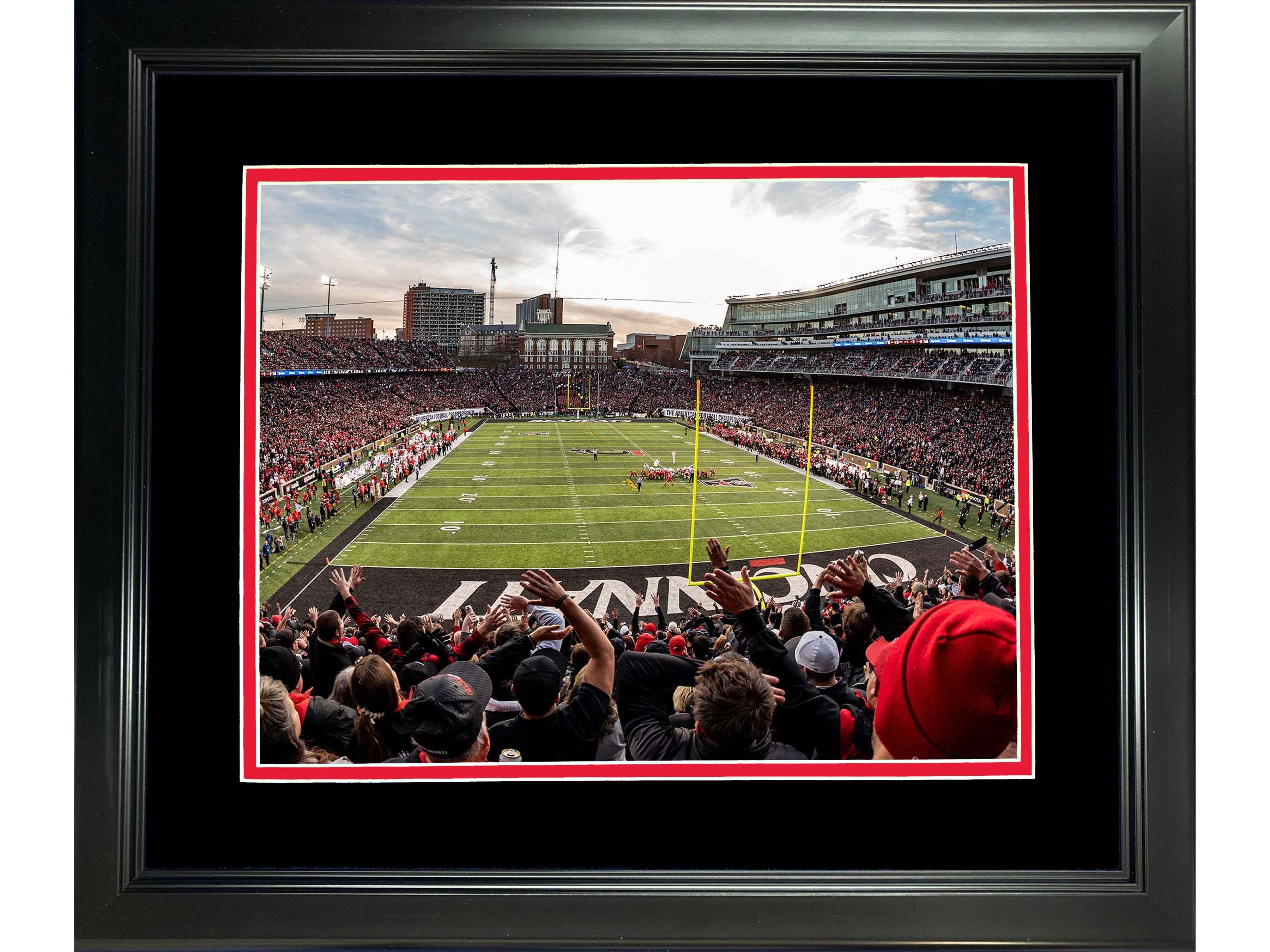 Framed Nippert Stadium Cincinnati Bearcats 11"x14" NCAA Football Photo Professionally Matted