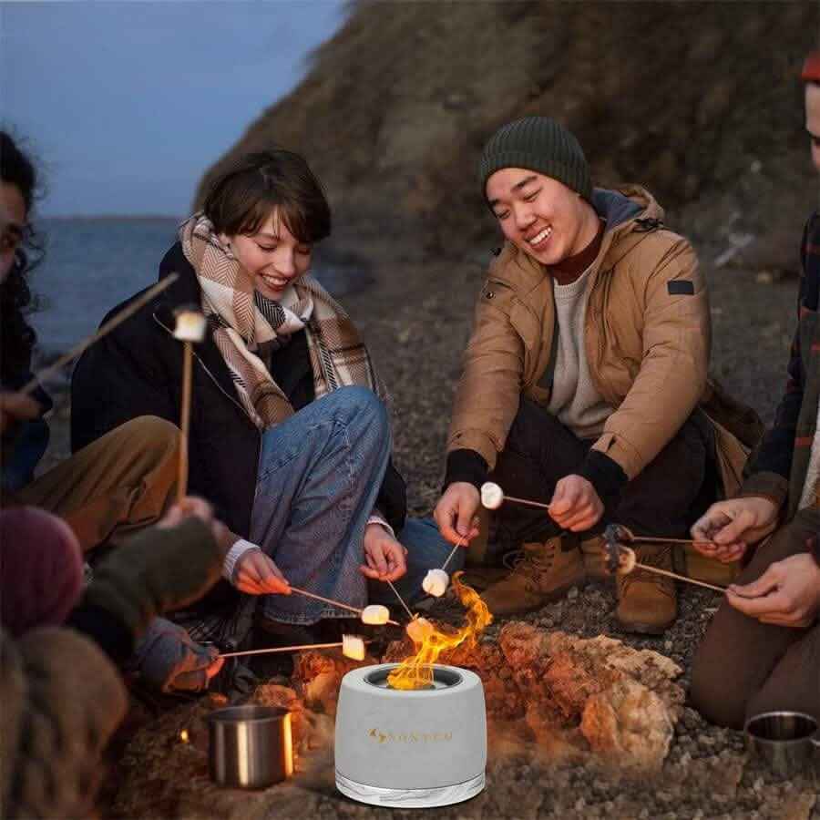 Concrete Tabletop Fire Pit