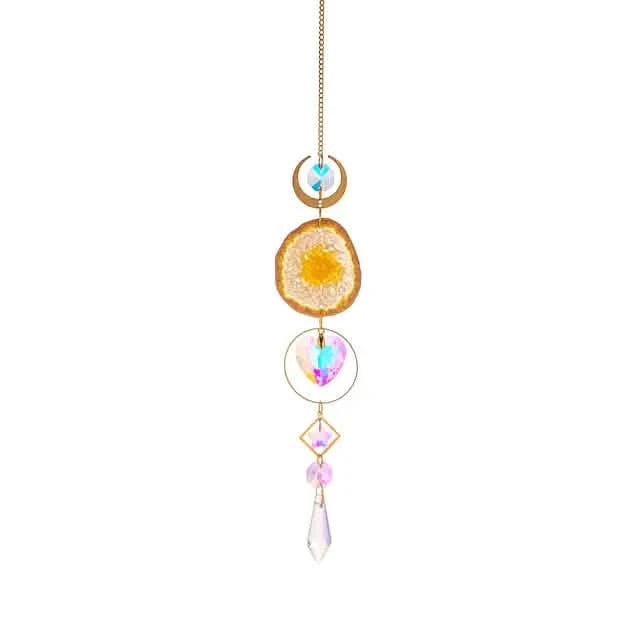 Crystal Sun Catcher Pendant Wind Chime Home Decor