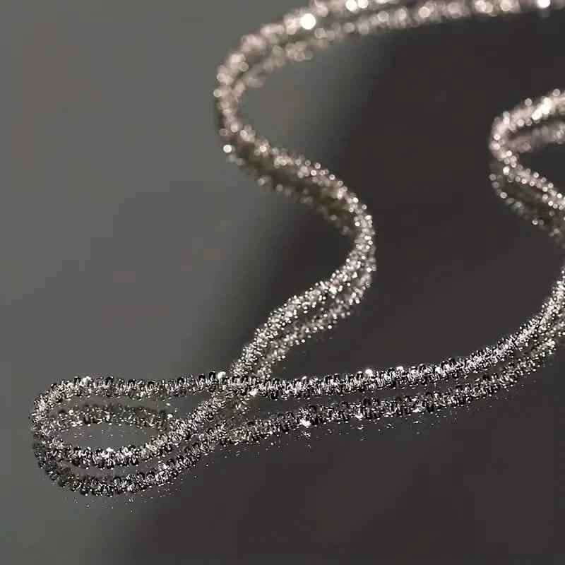 Cubic Zirconia Radiant Unisex Sky Star Necklace
