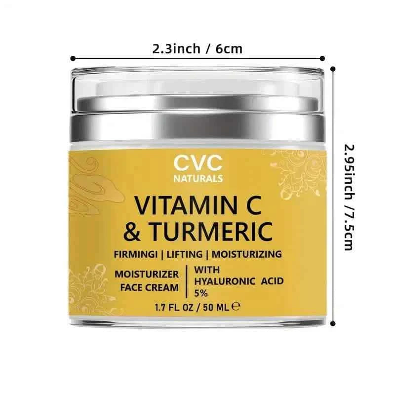 CVC Naturals Turmeric-Collagen Cream - Deeply Hydrating and Nourishing