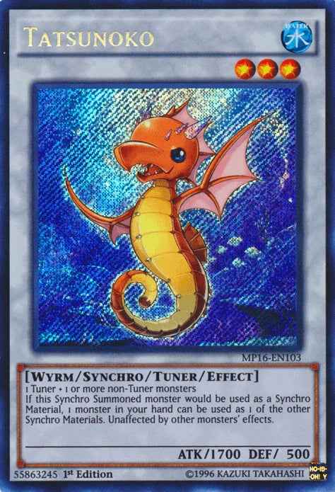 Tatsunoko [MP16-EN103] Secret Rare