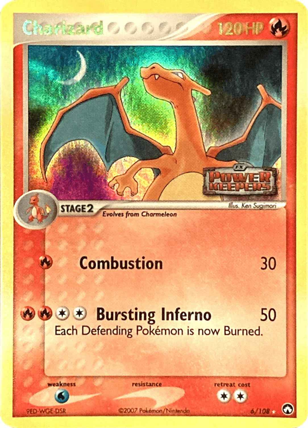 Charizard (6/108) (Stamped) [EX: Power Keepers]