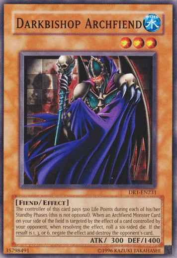 Darkbishop Archfiend [DR1-EN231] Common