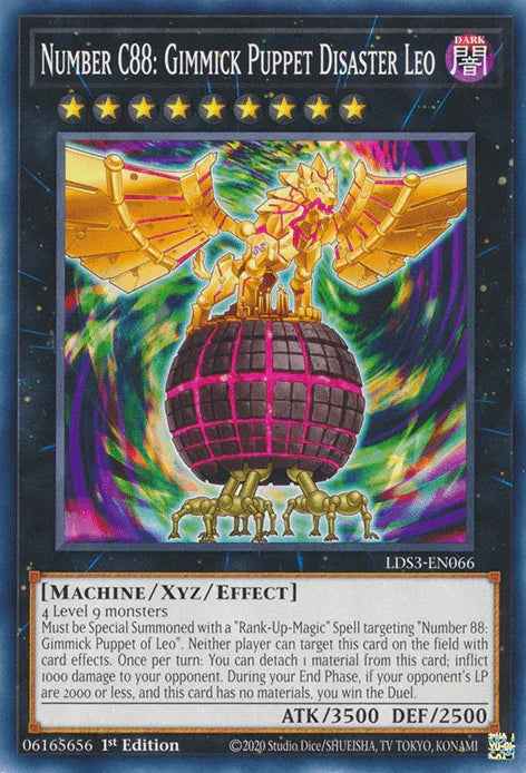 Number C88: Gimmick Puppet Disaster Leo [LDS3-EN066] Common