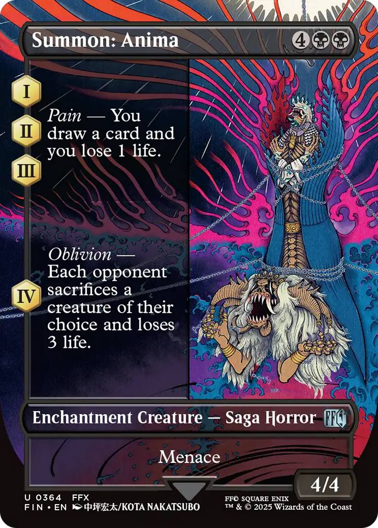 Summon: Anima (FIN-364) - FINAL FANTASY: (enchantment) (Borderless)